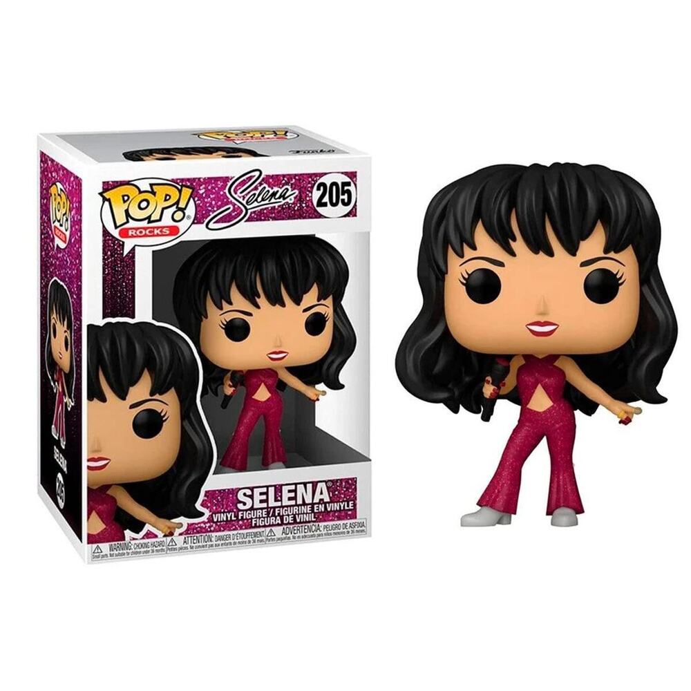 NWT Funko Pop! LIMITED EDITION #205 Selena (Burgundy Jumpsuit) — One Size